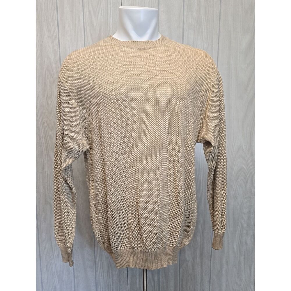 Bullock & Jones | Lightweight Beige Knit Sweater